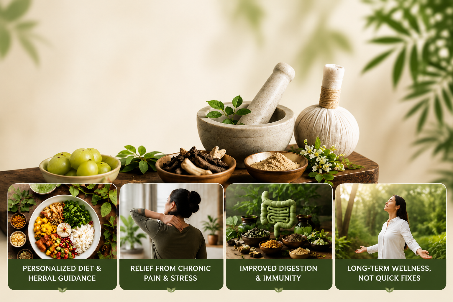 Ayurvedic care at Rutuja Clinic